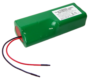 Custom NiMH Battery Pack: 13.2V 3800mAh (50.16Wh) with 4" 18 AWG wire (MH-4/3A3800B) Questions & Answers