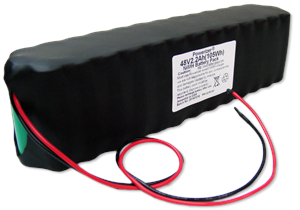 Custom NiMH Rechargeable Battery: 48V 2200mAh (105Wh 40x MH-AA2200B) in nested configuration Questions & Answers